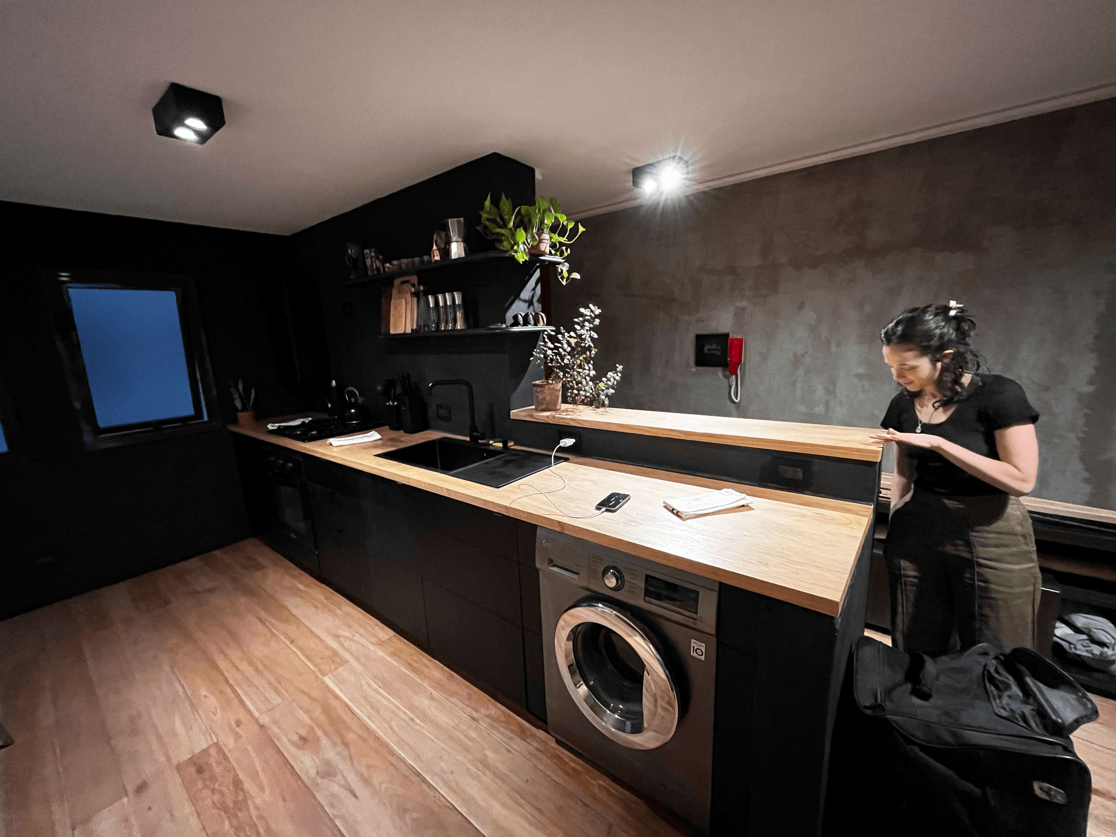 Cocina amplia y cómoda